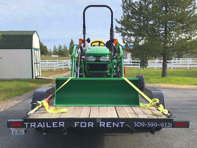 Versatile trailer rental for miscellaneous hauling needs in Spokane and surrounding areas