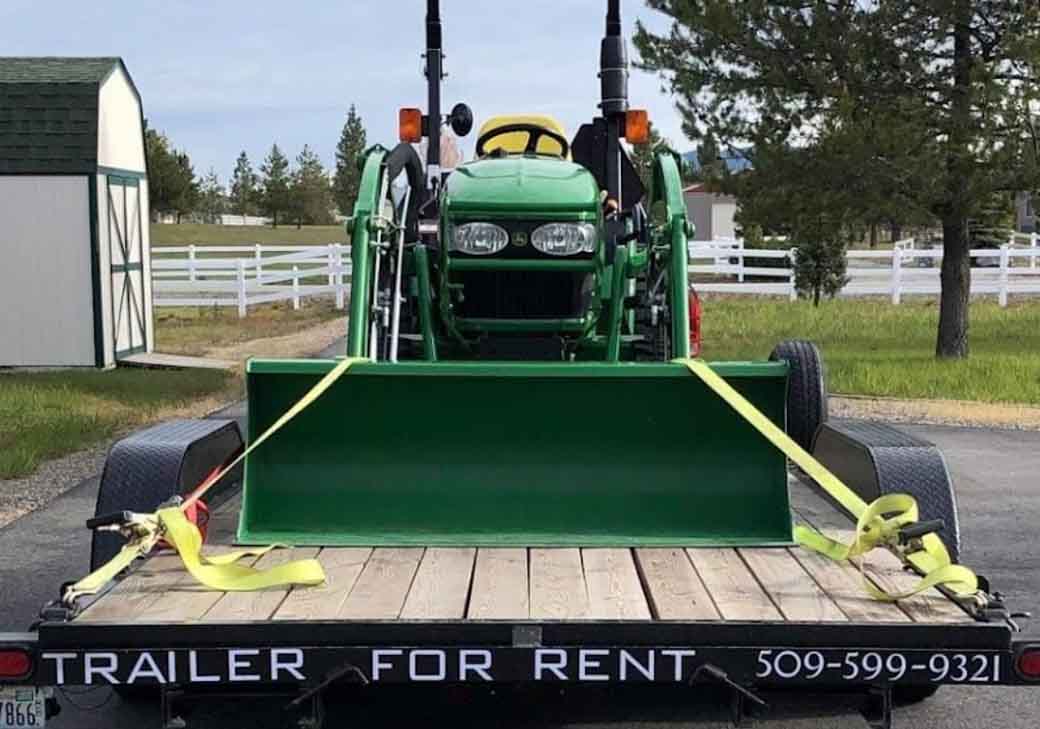 Titan Trailer Rental Farm Equipment towing and furniture appliance Hauling